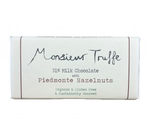 51% Milk Block with Roasted Hazelnuts